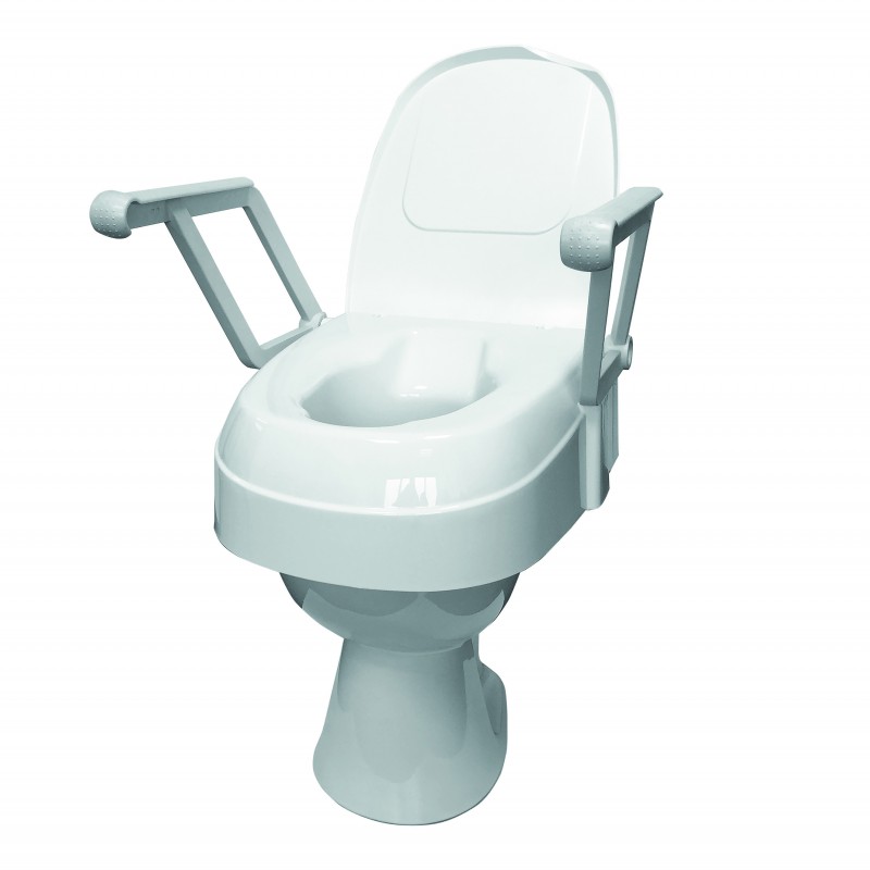 Toilettensitzerhöhung TSE 120 Plus mit Armlehnen